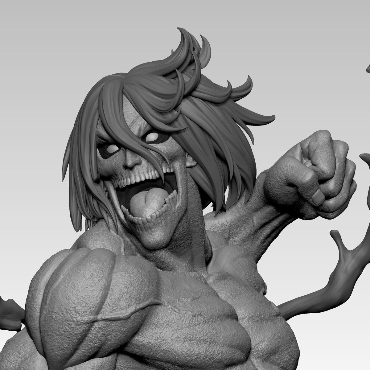 巨人化エレン

#進撃の巨人 #AttackOnTitan #エレン
#zbrush