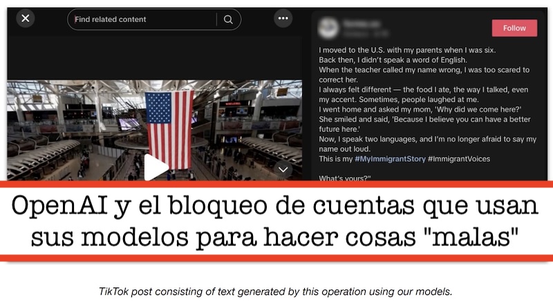 chemaalonso's tweet image. El lado del mal - OpenAI y el bloqueo de cuentas que usan sus modelos para hacer cosas &quot;malas&quot; elladodelmal.com/2025/10/openai… #OpenAI #ChatGPT #Cibercrimen #ciberestafas #phishing #fakeNews  #Propaganda #smishing #Sora2 #malware #Mitre #InteligenciaArtificial #AI #IA  #LLM