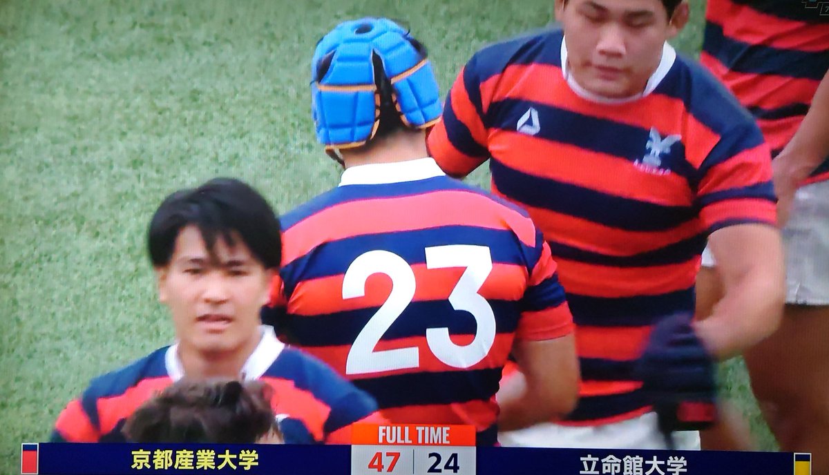 Toshio_Haruki's tweet photo. #関西大学ラグビー 🏉
京産大はさすがの貫禄で3連勝👏👏👏
立命館も頑張りました😊
京都産業 47 🆚 24 立命館
#JSPORT https://t.co/CiEtfPdXA5