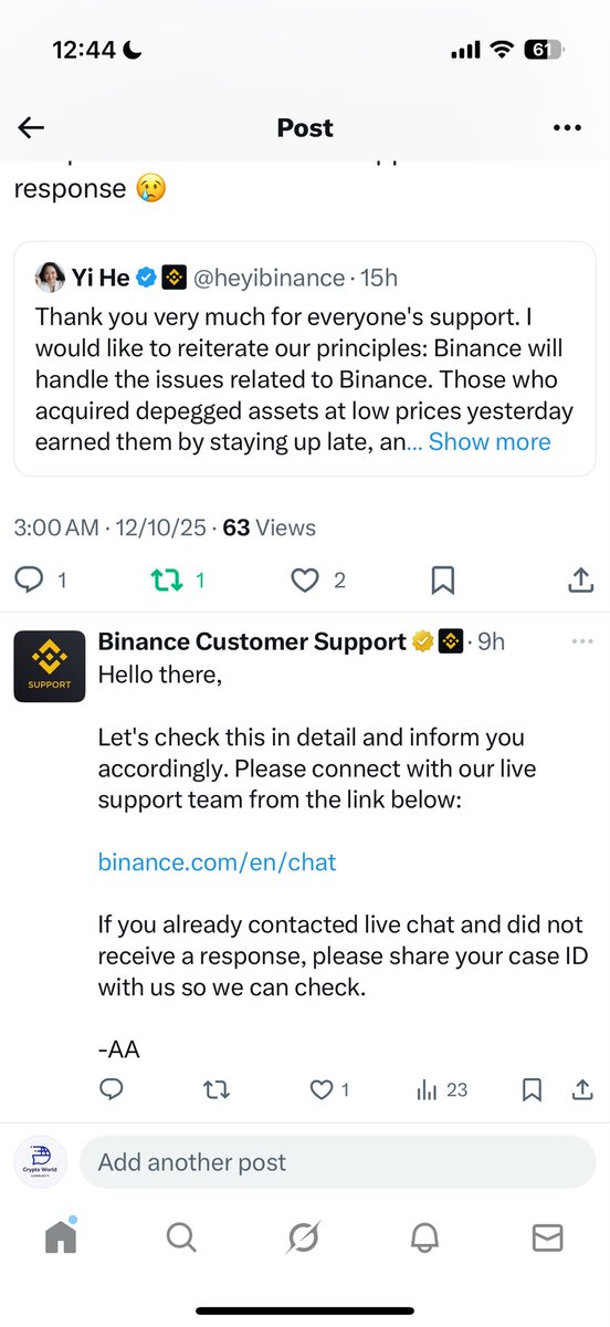 Crypto World US 🇺🇸 🔜 TOKEN2049 tweet media