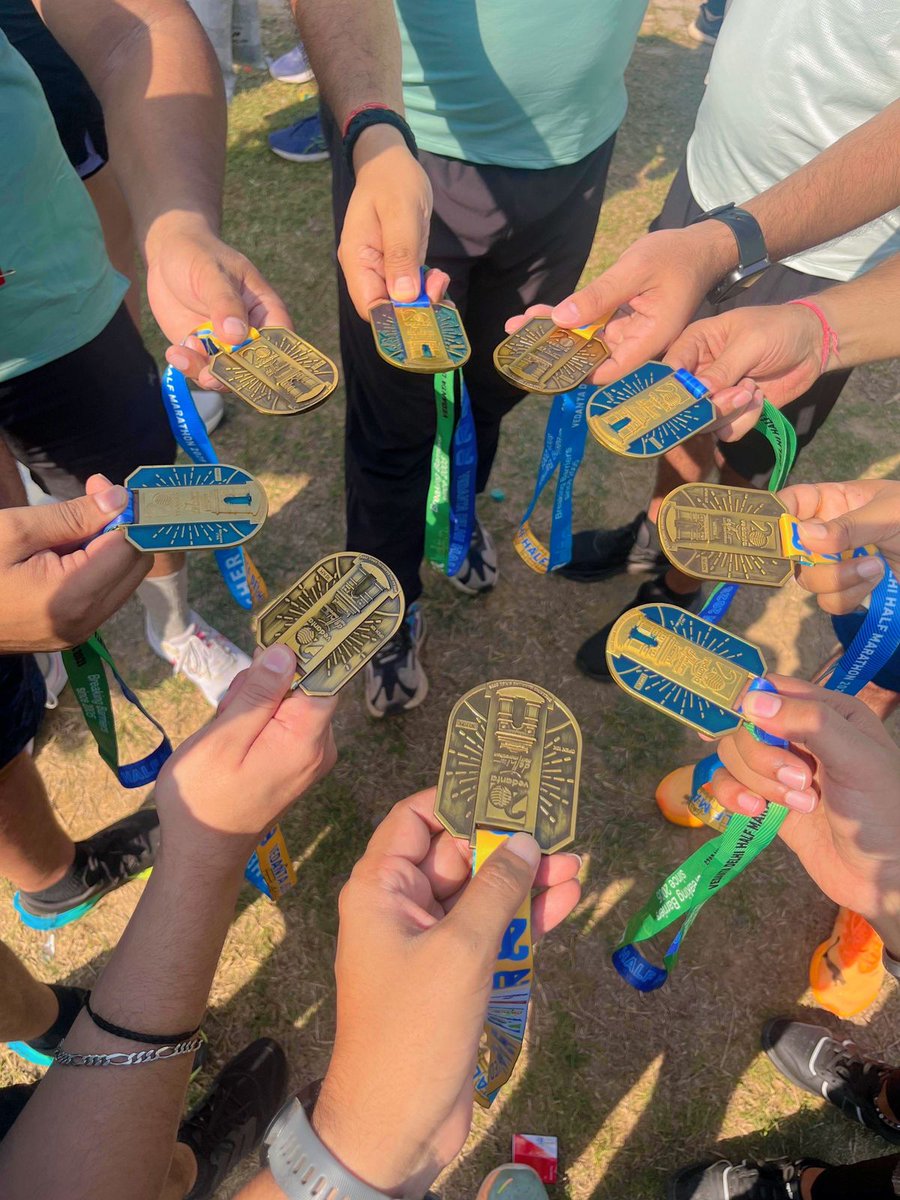 HURL_INDIA's tweet image. Together, we run not just for fitness, but for the dream of a healthier, empowered India.

#HURL #DelhiHalfMarathon #ViksitBharat2047 #HealthierIndia #RunForChange #NationFirst #TeamHURL #Wellness #LeadershipInMotion