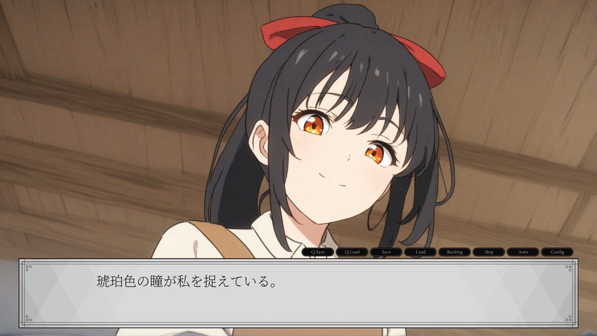 HitsujiGaming's tweet photo. ノーラと時を戻さない魔法
クリア。1.5h。絵がどストライクかつセール時60円ということで購入した作品。重い話なのに文章は軽くて若干アンバランスさがあるが、ツンツンだったノーラが徐々に心を開いていく描写はなかなか丁寧で好感が持てた。おもむろにStS風の戦闘が始まったりするのは御愛嬌。佳作。 https://t.co/26eb3cfmHj