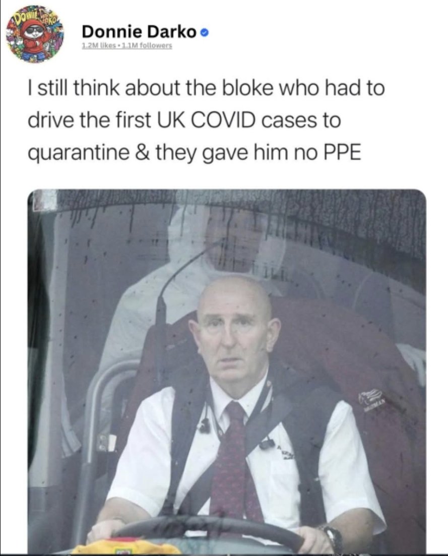 ScottAnd67's tweet image. Sums up how comical the whole thing was

The deadliest virus the world has seen and they couldn&apos;t even be arsed to give the driver to props to make it look half believable

Dropping dead in the street China but let&apos;s just pray to god doesn&apos;t happen to the guy driving the bus!! 😆