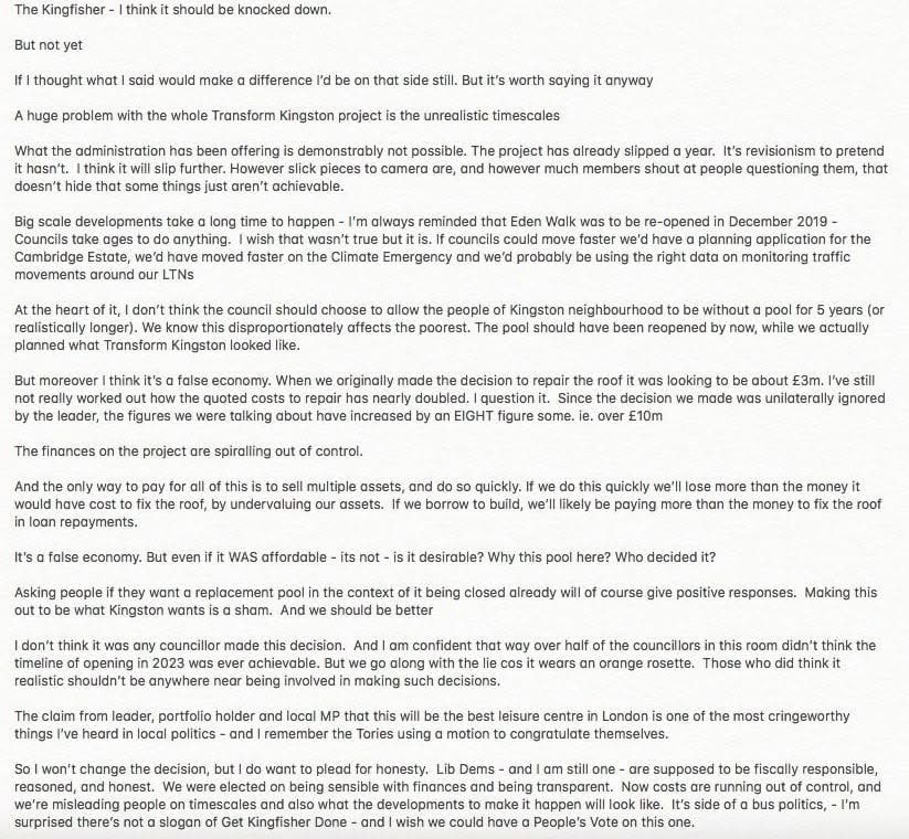 4 years ago on the Kingfisher - feels like a lifetime ago