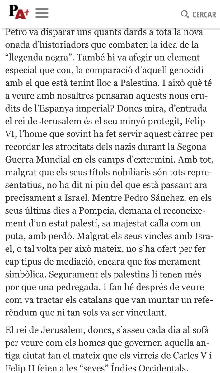 Avui 12-O, res a celebrar !!!
Els colonitzadors castellans van fer un genocidi a les Amèriques, amb assassinats, violacions i altres atrocitats, que van causar milions de morts.
MAI han demanat disculpes !!!