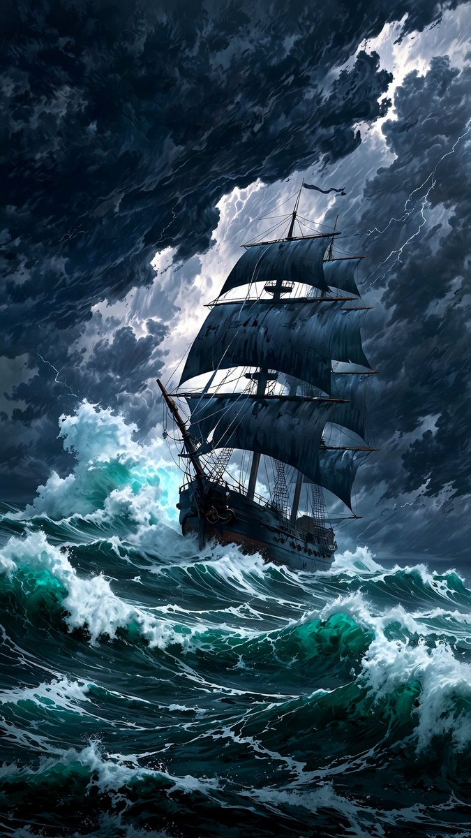 GuruWallpaper1's tweet image. 🟦 RARE DROP
🏴‍☠️ Pirate ship out at sea
📁 New Wallpaper