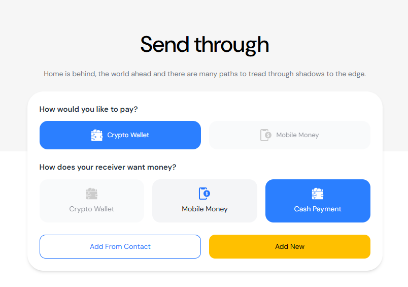 Flash_Techno_Of's tweet photo. We’re proud to announce that the Cash Payment option is now available on our Flash Transfer platform.

Users can now send funds directly from their crypto wallet, while receivers can collect cash in person through our partner network no wallet or bank account required.

This milestone reinforces our mission to bridge crypto and the real economy, expanding access to fast, secure, and inclusive money transfers across borders.

Crypto in. Cash out. Seamlessly.