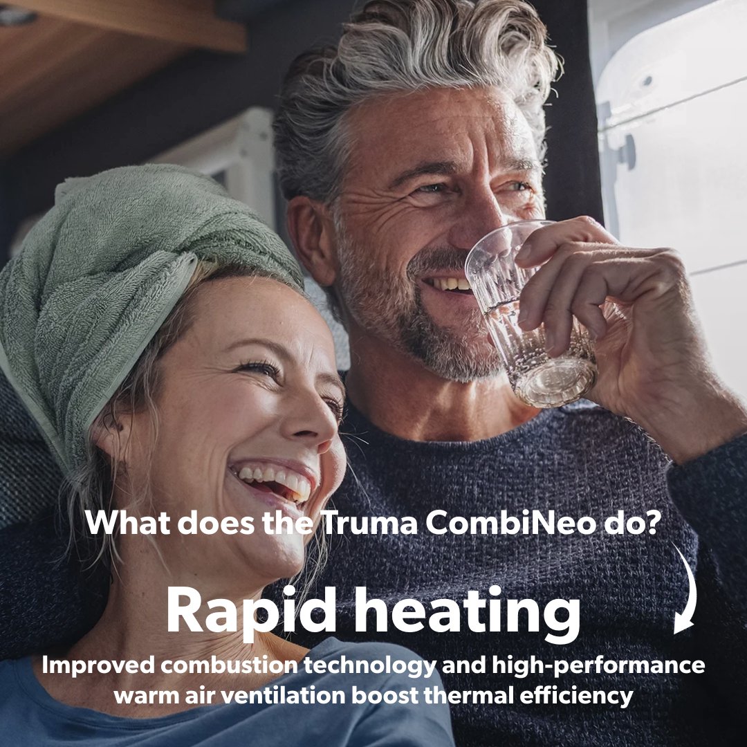 swiftgroup's tweet image. Earlier this week, we shared a peek at the all-new Swift Trekker Motorhome – now let’s talk about its game-changing heating &amp;amp; hot water system, Truma CombiNeo🔥💧

🔹 Endless hot water in just 8 minutes! 🛁
🔹 Quick Heat-Up – Water ready in only 3 minutes ⏱️
🔹 Hybrid Power –…