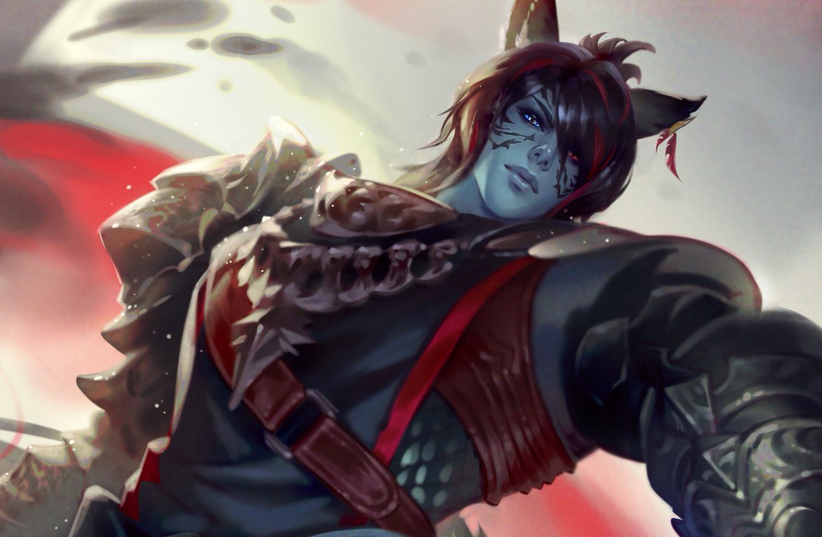 My new light-render illustration with a handsome and badass miqo'te from Final Fantasy 14
#malefantasy #finalfantasy14 #FFXIVART