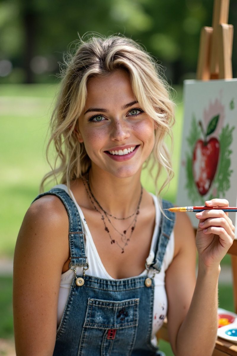 yours_vayra's tweet image. Painting outdoors is fun until your apple looks like a tomato with dreams 😂🍏

#fruitcarving #bobrossstyle #arthumor #funnyart #paintingoutside #amateurartist #artisticsoul #artreels #friendshipgoals #artlover