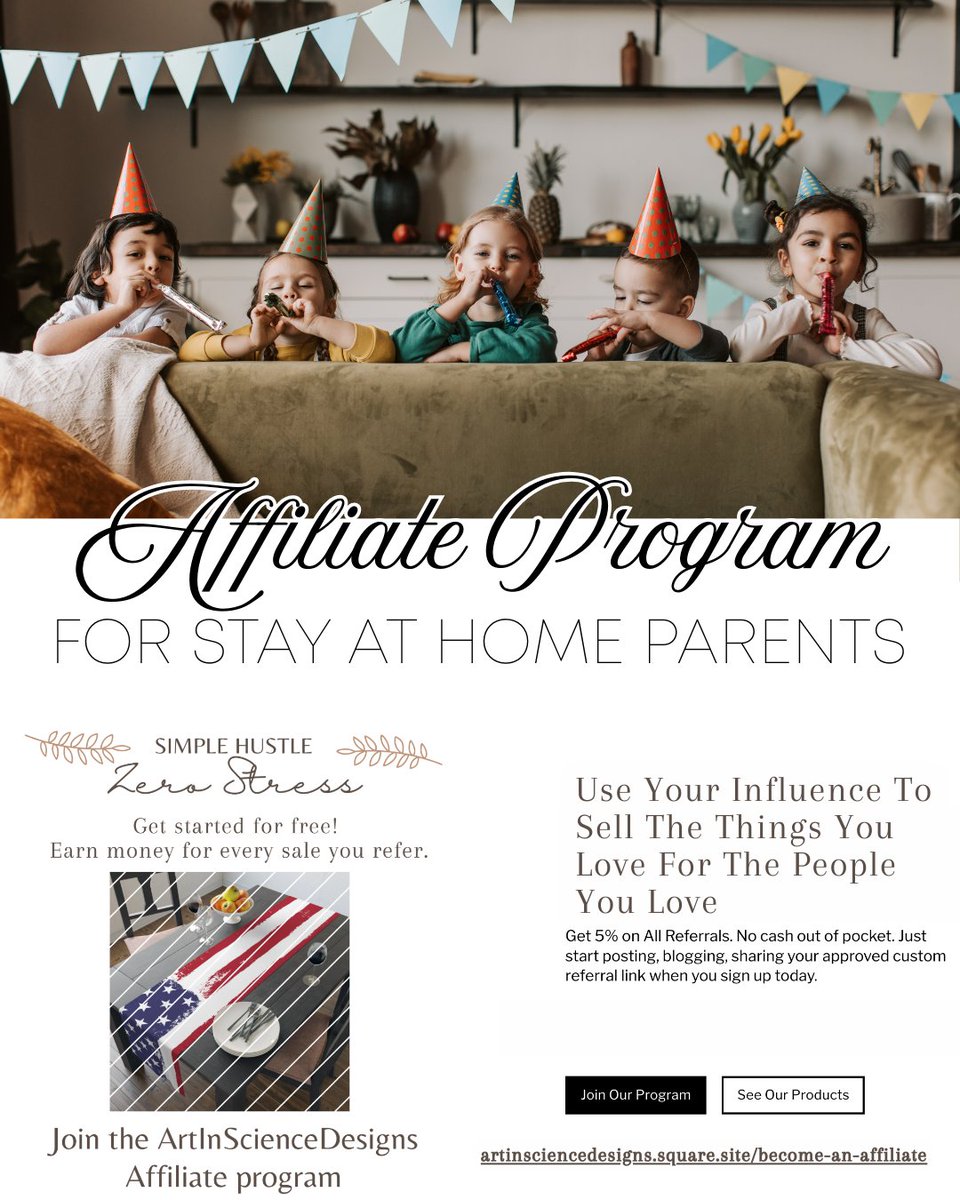 7propertiesga's tweet image. Join our affiliate program for free. Start earning money on every referral. #sidehustle #workfromhome #influencers #creators #sahm #sahd #collegestudents #teachers