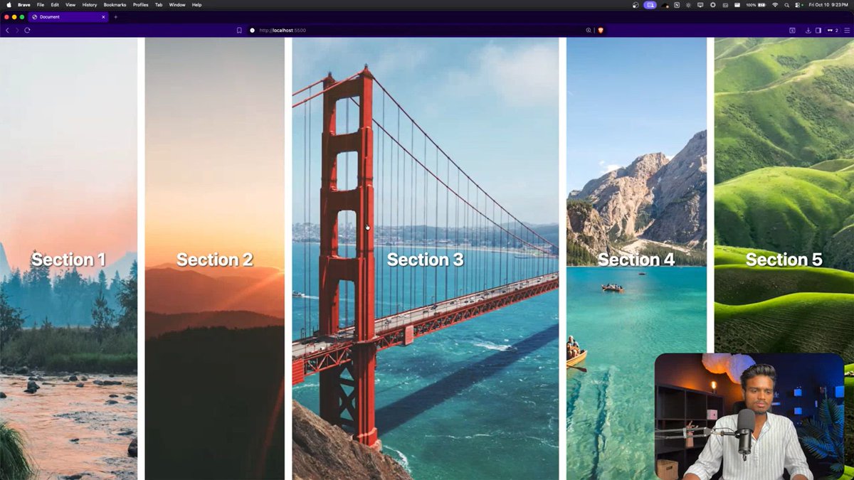 Amitchawla67136's tweet image. #Week4 ✅ of my #30WeekChallenge 🚀

Learned 💻
🎯 Semantic HTML
🧱 Grid, Grid Areas
✨ Transforms, Bento Grid
📱 Responsive units 
⚡ SCSS: Nesting, Mixins, Imports
4 down, 26 to go🔥
Thanks @sheryians &amp;amp;mentors🙌
#CSS #SCSS #WebDevelopment #Frontend #LearningJourney #KeepGrowing