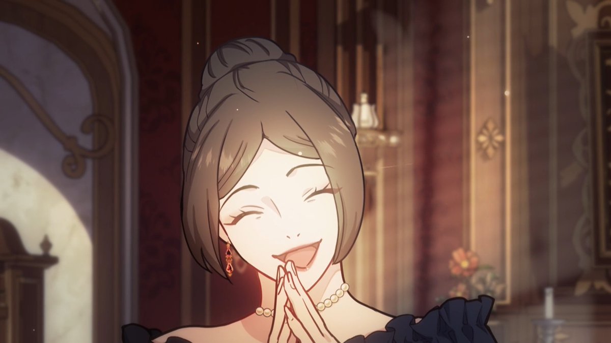 336nt's tweet image. ペルセポネー伯爵夫人（CV 山﨑由子）
後妻

第1話
#陛下わたしを忘れてください #陛下アニメ
Forget That Night, Your Majesty