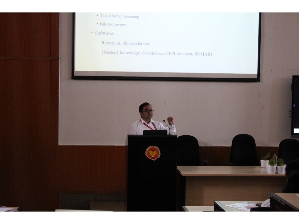 AIIMS Nagpur (@aiimsnagpur) on Twitter photo 🔹 Workshop on Protocol Development for Systematic Review and Meta-analysis was conducted at AIIMS Nagpur on 31.08.2025 by the Technical Resource Centre <a href="/DeptHealthRes/">Department of Health Research, MoHFW</a>
🔹 Inaugurated by Exec. Director, Dr Prashant P. Joshi
🔹 68 faculty attended the workshop
#EvidenceSynthesis 🔹 Workshop on Protocol Development for Systematic Review and Meta-analysis was conducted at AIIMS Nagpur on 31.08.2025 by the Technical Resource Centre <a href="/DeptHealthRes/">Department of Health Research, MoHFW</a>
🔹 Inaugurated by Exec. Director, Dr Prashant P. Joshi
🔹 68 faculty attended the workshop
#EvidenceSynthesis