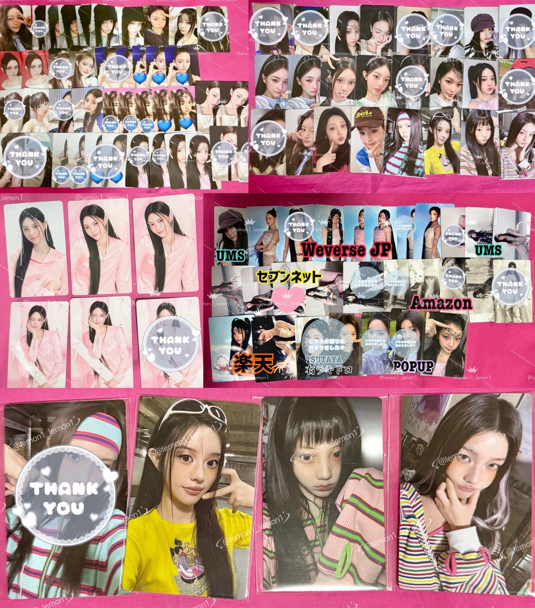 ILY:1 リリカ　トレカまとめ売り ive I've 特典トレカ リズ まとめ売り セット - メルカリ