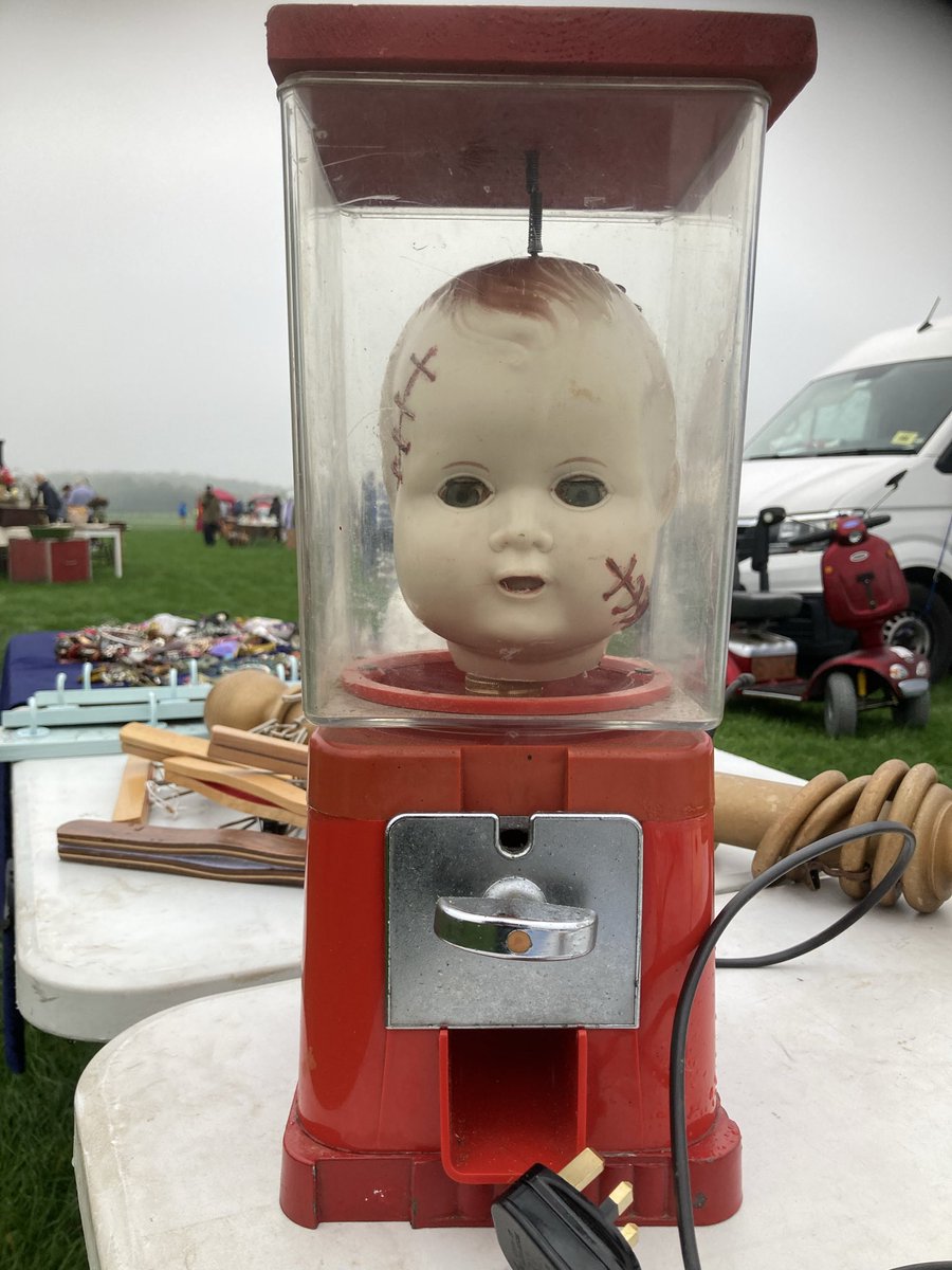 But do I really need a severed head in a sweet dispenser?