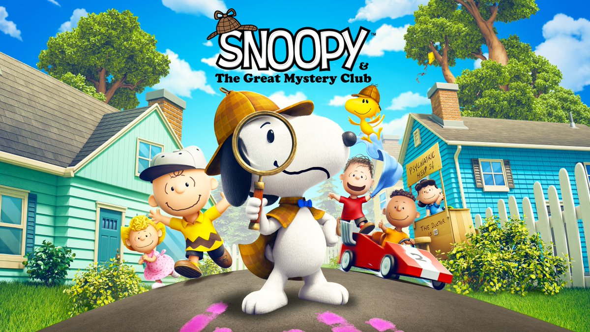 GoNagaiWorld's tweet photo. Snoopy &amp; The Great Mystery Club, il beagle più famoso del mondo torna in un’avventura piena di enigmi e risate
https://t.co/fqVMtpIlI0 
#News #Videogames #CharlesM.Schulz #CradleGames #GameMillEntertainment #NintendoSwitch #PC #Peanuts #PlayStat...
https://t.co/w51pSGnloz https://t.co/zQyaE26STH