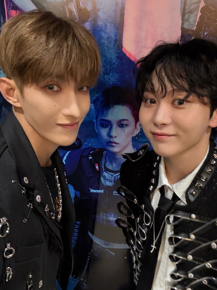 wonubliss's tweet image. DOKYEOM with Seungkwan and Hoshi 🌟🥹