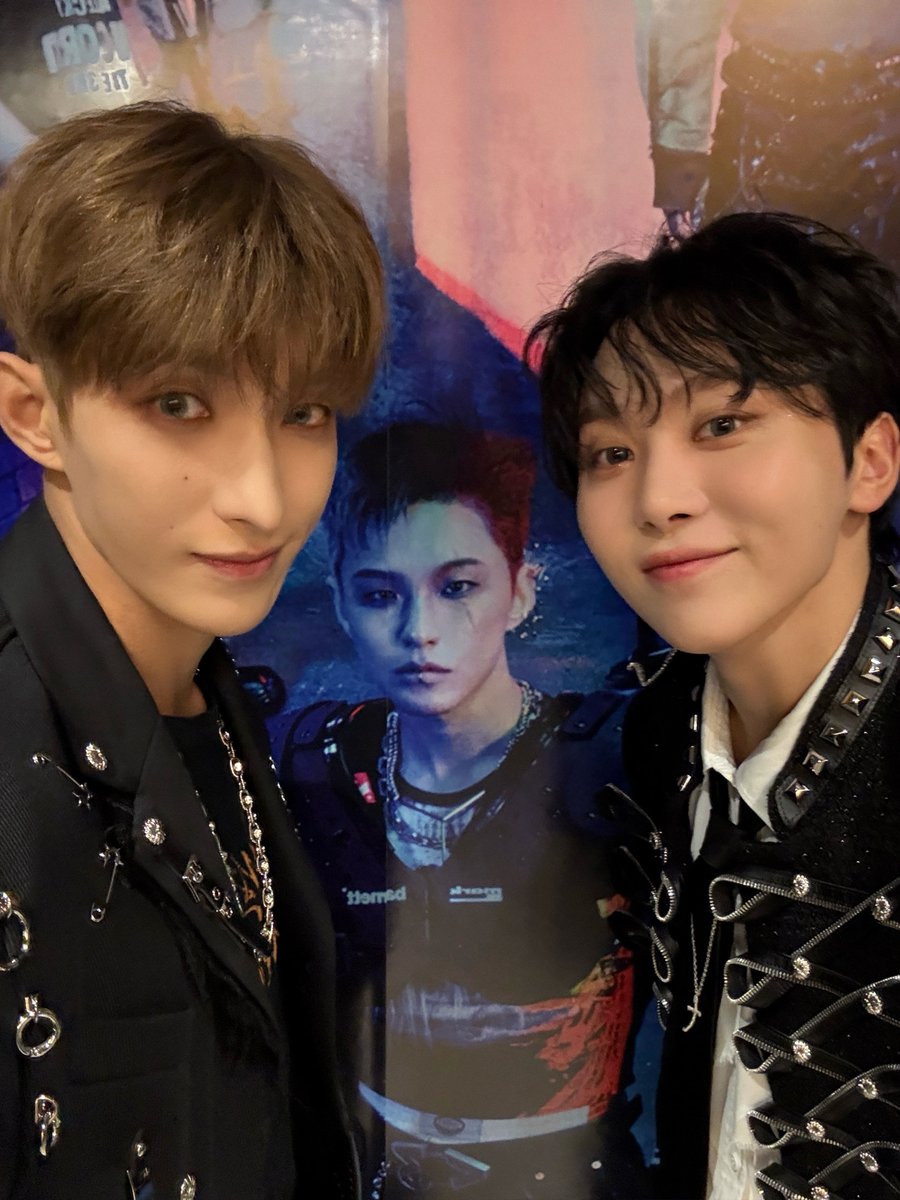 wonubliss's tweet image. DOKYEOM with Seungkwan and Hoshi 🌟🥹