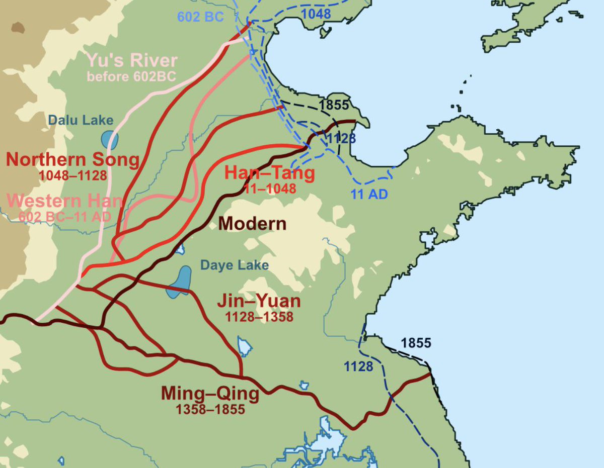 Megaprojects figure heavily into Chinese culture in a way unlike any other culture, except possibly America's. The reason for this is striking and unusual, and originates surprisingly from the vein of "geography is destiny."

The Yellow River has changed course many times
