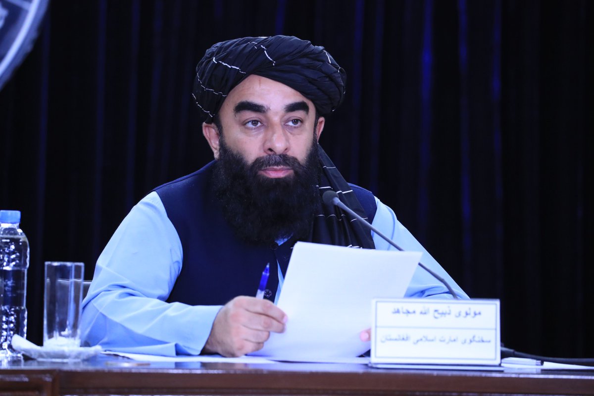 AMotaqe's tweet photo. محترم ذبیح الله مجاهد: ...اسلامي امارت به د ټولو هغو هڅو او اقداماتو تود هرکلی وکړي چې په پایله کې يې دغه مهاجرين  خپلو سيمو ته ستانه شي. https://t.co/c2EQXbLpln