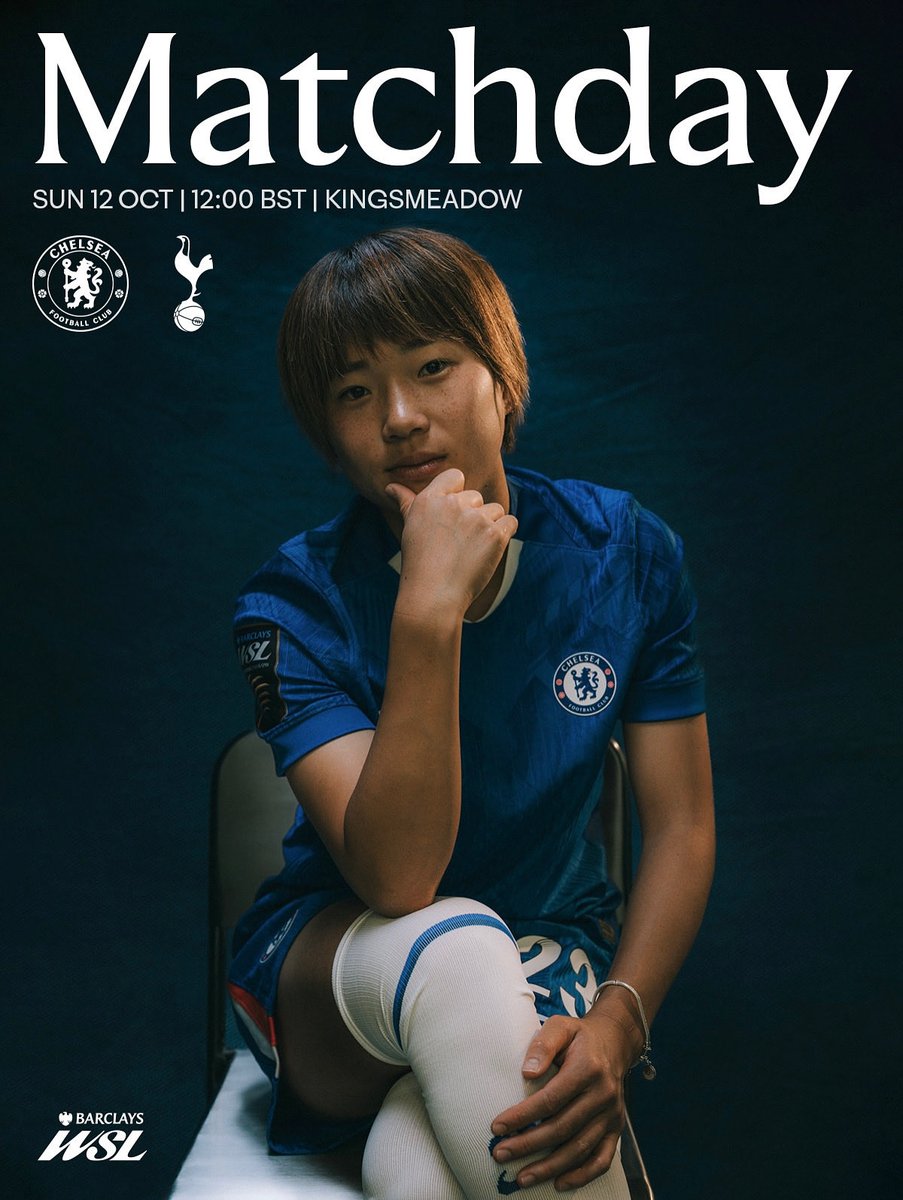 BlueSeasonDaily's tweet image. Chelsea vs. Tottenham [Women]. #MatchDay  #WSL