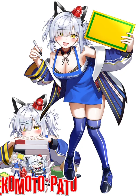 猫元パト( )さんの ヴィレッジヴァンガードコラボ限定 グッズ描き下ろしイラストを担当しました