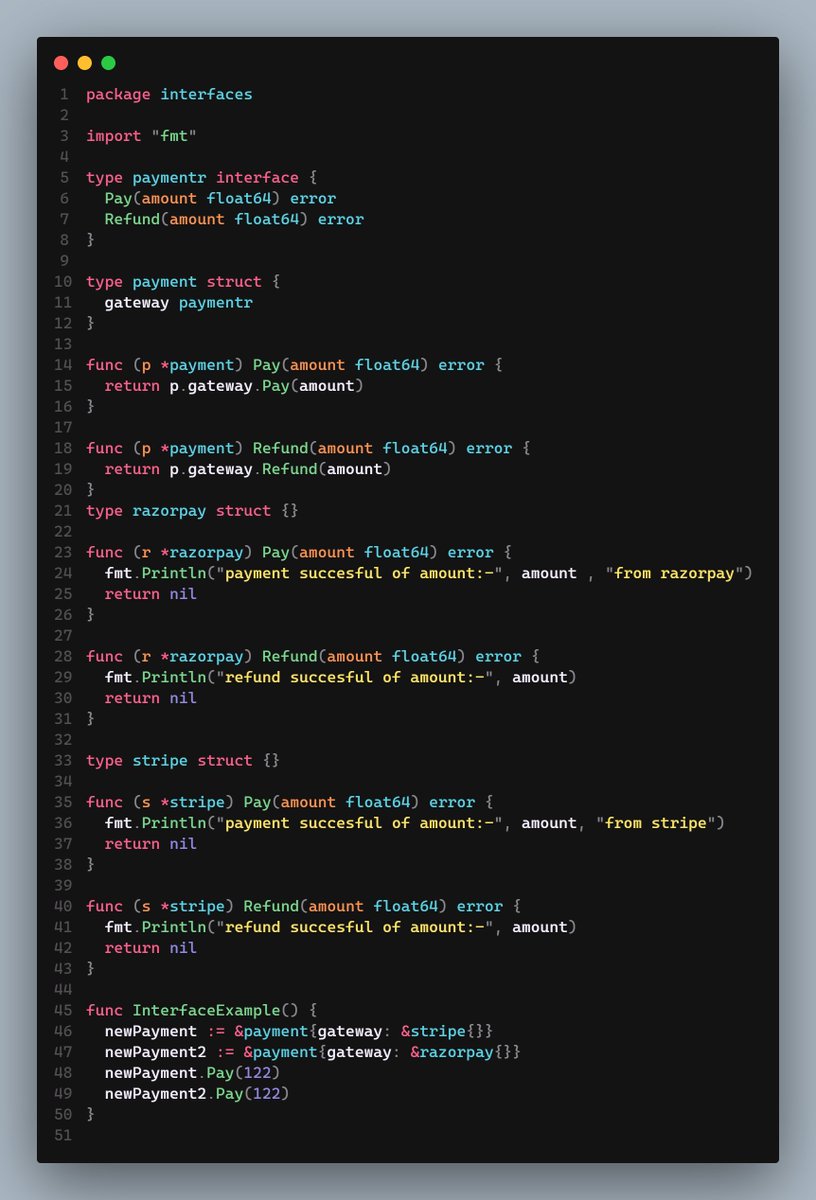 radiumcoders's tweet image. 7 | 100 Golang Interfaces :-
@ramxcodes
#100DaysOfCode #100daysofGo #golang #go