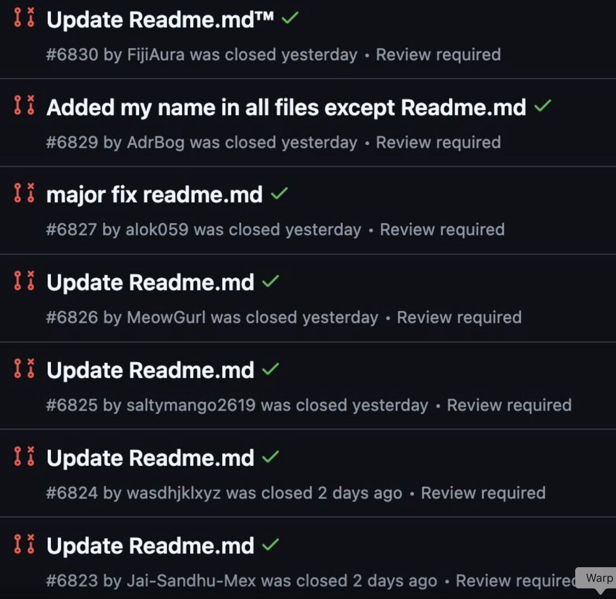 Dev__Vishwajeet's tweet image. Hacktoberfest ≠ edit README, get T-shirt

If your PR adds only your name, that&apos;s not contribution, it&apos;s litter. Maintainers eat the bill. 

This October, fix a bug, write a test, improve docs that save time. Drop a legit beginner issue, I&apos;ll go first, github.com/scrapy/scrapy/…