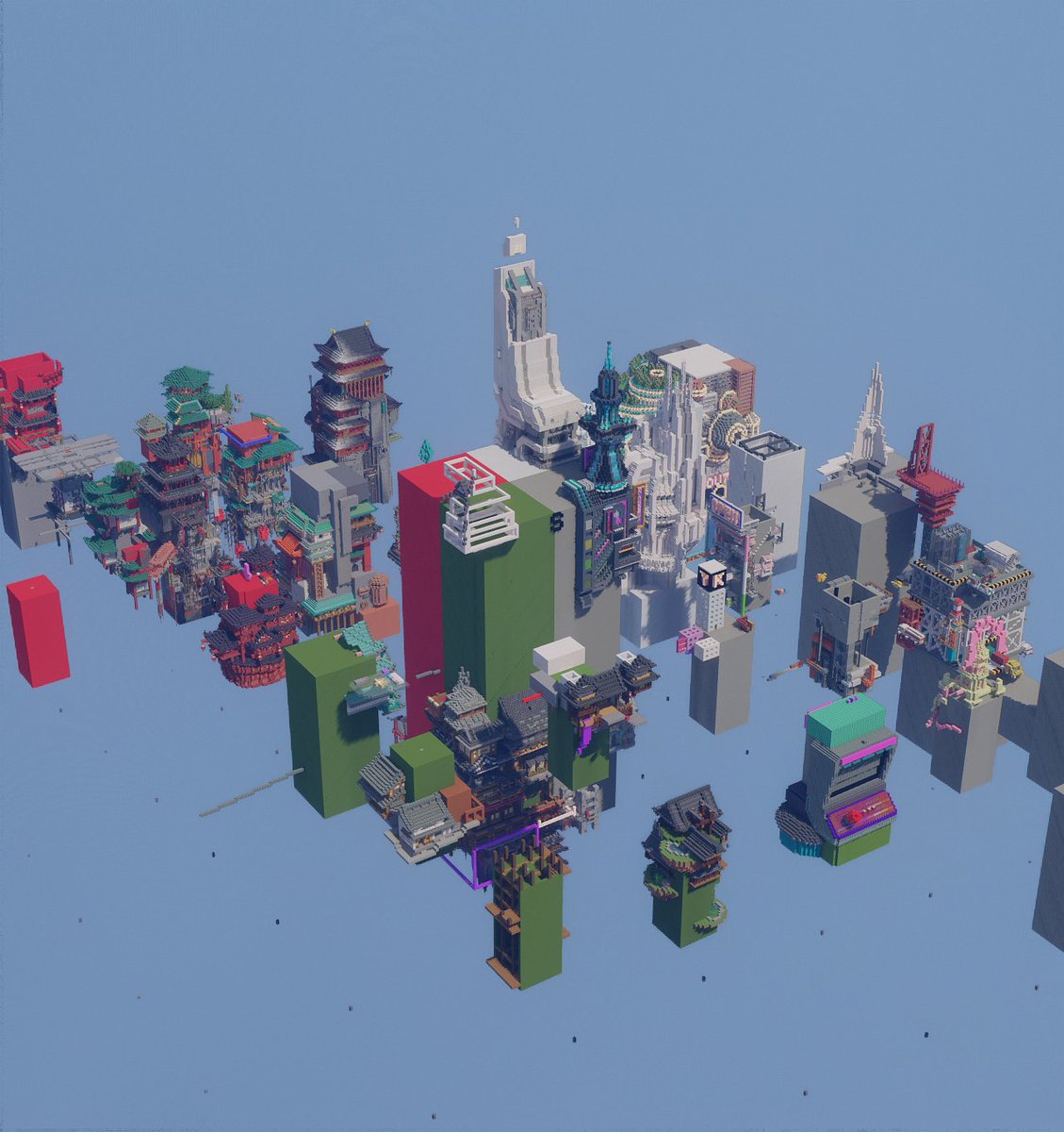 マインクラフト建築コミュニティ / MC Builders' Community Japan tweet media