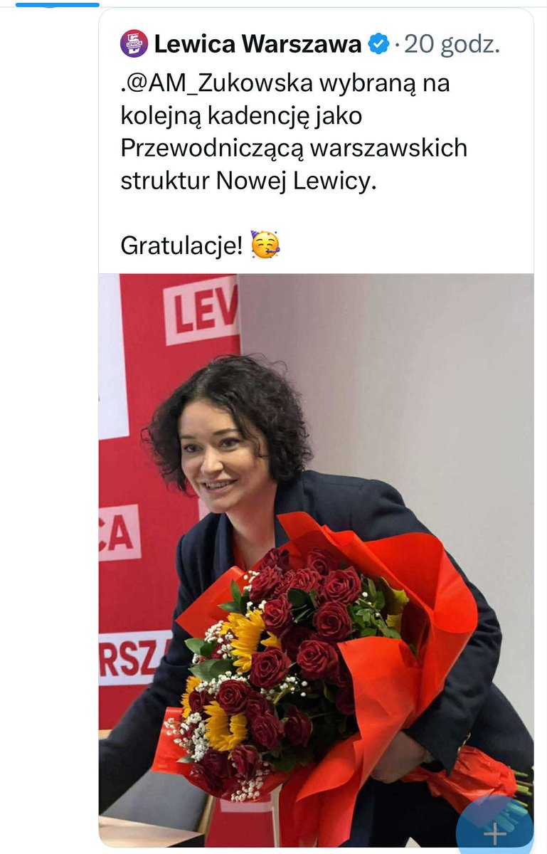 B_Maciejewska's tweet image. Anna-Maria Żukowska, która wczoraj po raz kolejny została wybrana na szefową warszawskich struktur @__Lewica , to postać – a właściwie zjawisko – które najlepiej pokazuje deformację Lewicy po 2019 roku. Jest naczelną postacią dworu @wlodekczarzasty.
Jej kariera to nie efekt…