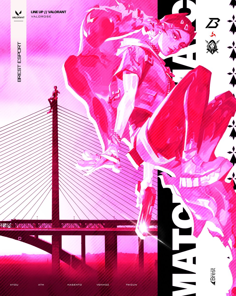 🎀 VALOROSE DAY ! 🎀

C’est le grand jour du #Valorose, le tournoi caritatif organisé par @OservFR au profit de #OctobreRose 💗

Notre objectif :  faire avancer la cause !

Venez soutenir Brest Esport et faire un don pour la recherche contre le cancer du sein.

📺 Suivez-nous en