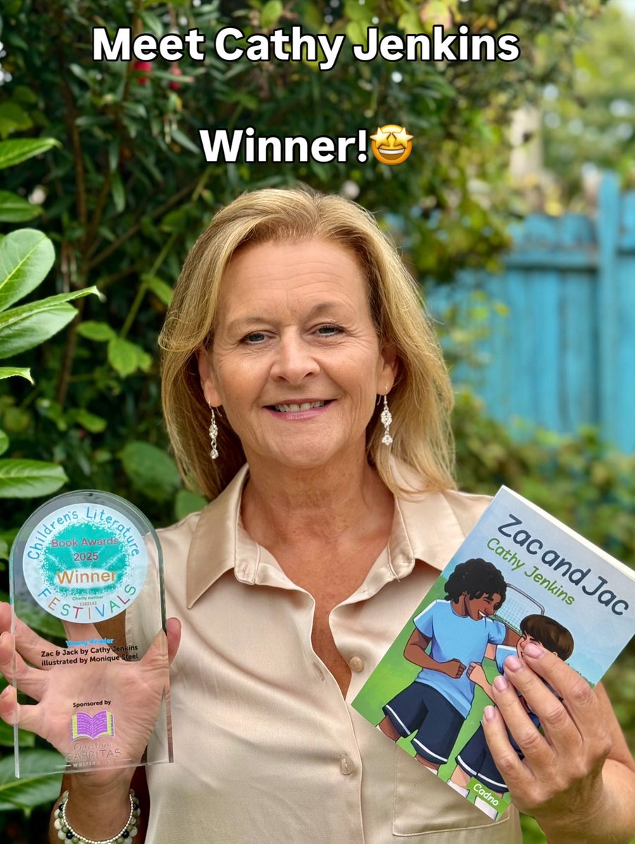 ChildrensLFests's tweet image. Cathy Jenkins #author
“I really can&apos;t express how much it means (after so many years of rejection) that my work has been recognised in this way. This award is particularly special as the recognition and appreciation has actually come from children themselves.”
#clfbookawards