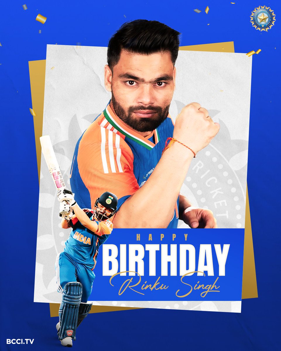 KhusshRaho's tweet image. #rinkusingh 
Happy Birthday 🎉🎂🎈