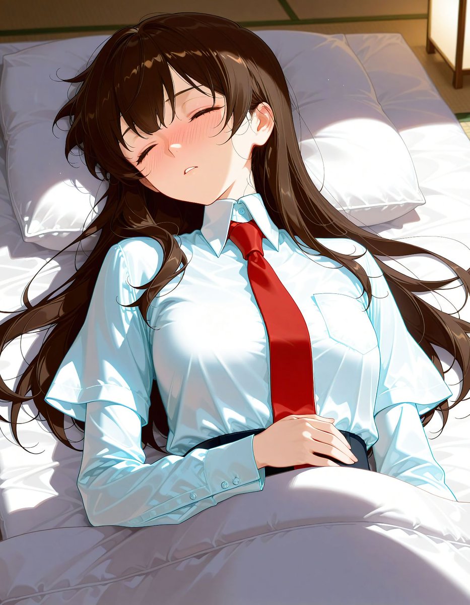 grvrkp3ayvxf's tweet photo. 涼しくなってきたけど、重ね着で寝苦しく https://t.co/eZfO489qCY