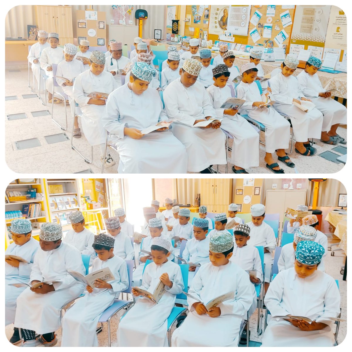 التوجيه المهني : ارتدِ "عدسة المستقبل"! 👁️‍🗨️
​عبر قصص "رحلة في عالم المهن" ، نوقف الزمن! هذه ليست قصصًا ، بل "جهاز اختبار مهني فائق" .
يقرأ الطالب عن مهنة ، فتُفعَّل في عقله "خوارزميات التخصص" لثوانٍ ساحرة.
​#التوجيه_المهني يتيح للطلبة فرصة تجربة المستقبل دون مغادرة مقاعدهم . 🚀