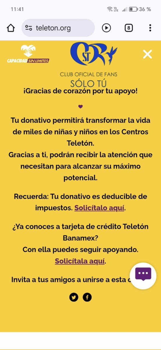 En nuestra sede año con año y  desde que inicio el #Teleton a modo personal..... No ha habido un año que no apostemos a creer y a demostrar con hechos que creemos que se puede lograr un mundo mejor.... Sin duda alguna está es una de las mejores cosas altruistas que apoyar