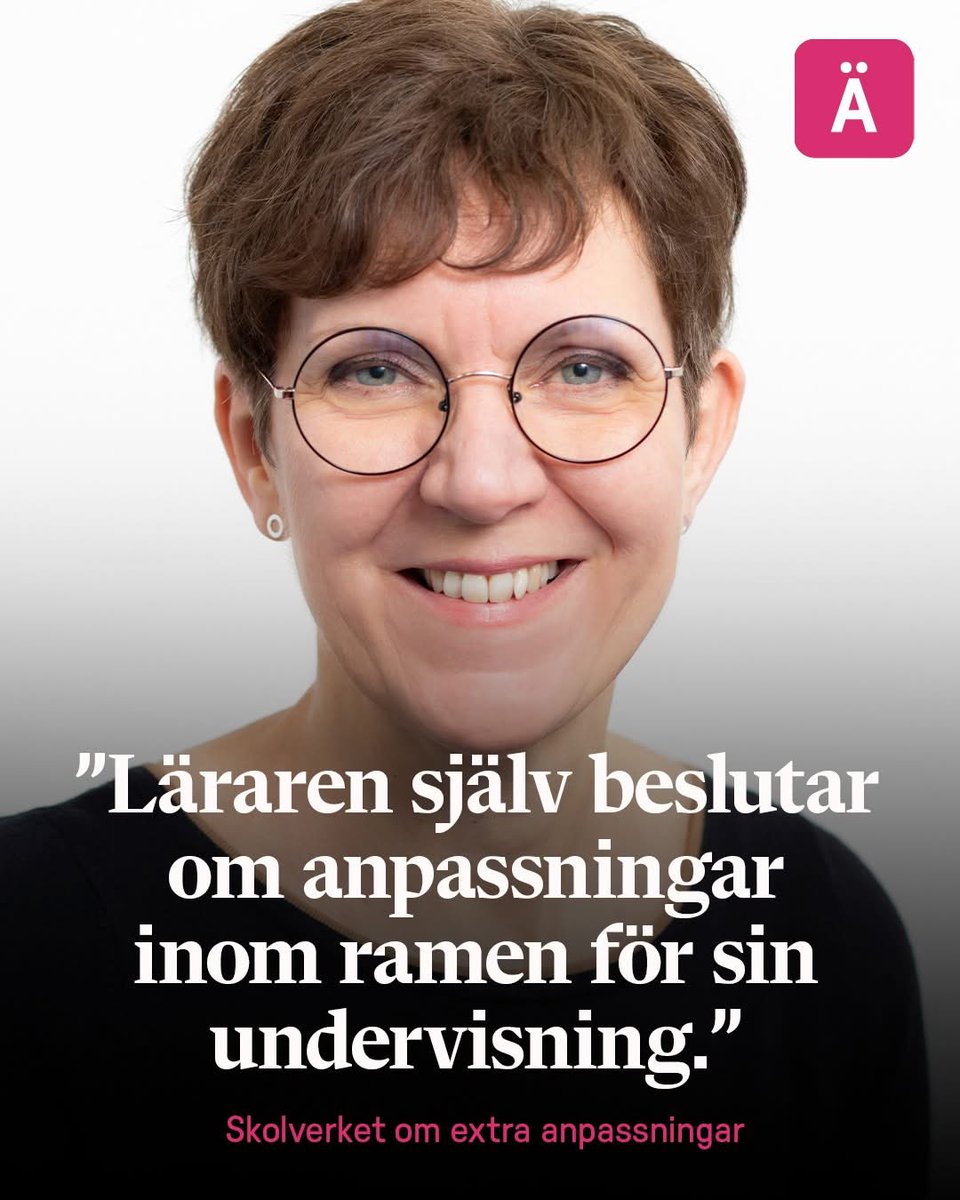 Sprid och dela! 🙌 Ingen lärare ska få listor med nivåsänkande anpassningar som eleven själv eller en käck specialpedagog utan undervisningsansvar kommit på. vilarare.se/amneslararen-s…