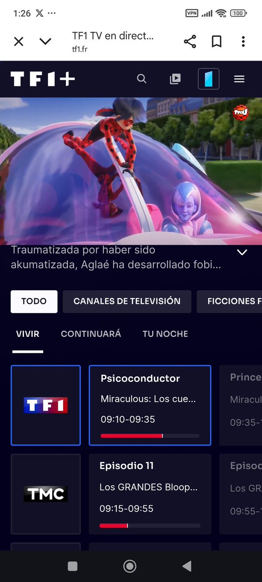 Tocó ver el estreno de Psyconductrice ahora por TFoU (TF1 🇫🇷) 
La desvelada no puede faltar xd
#MLBS6Spoilers