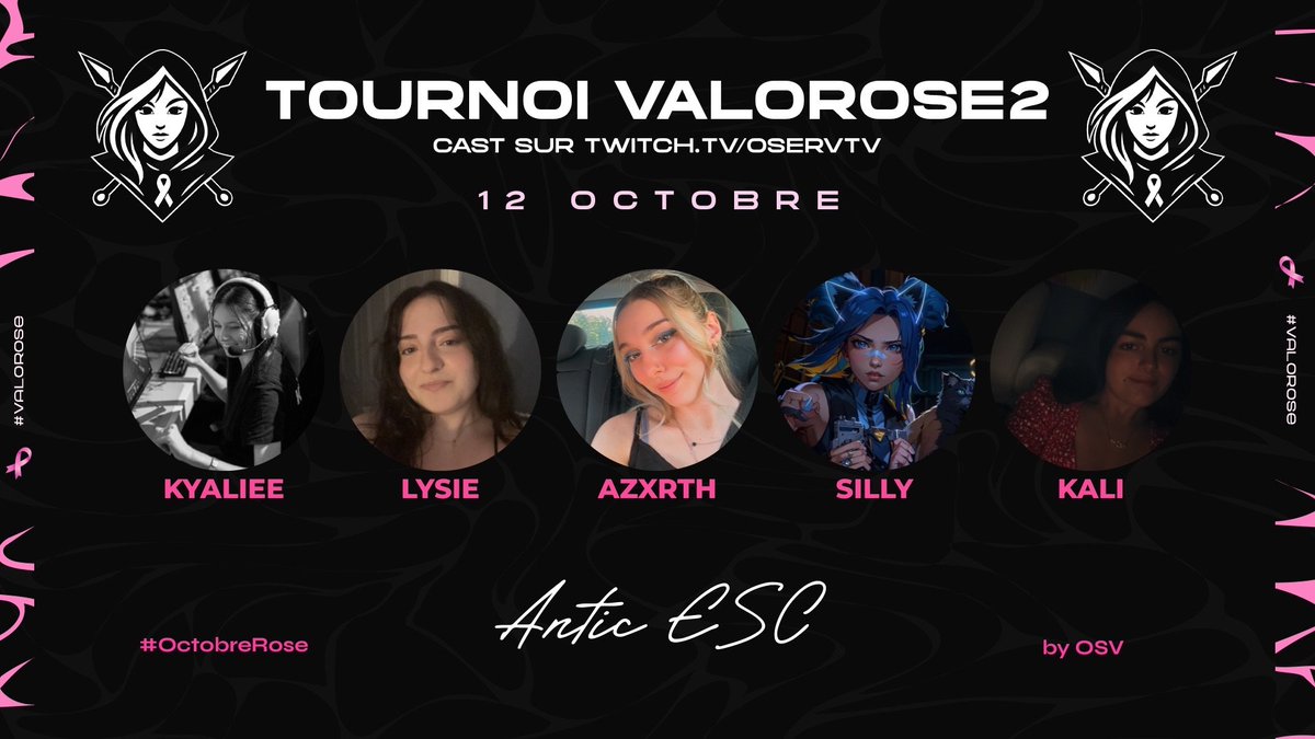 Hello C'est aujourd'hui !!!! W/ Antic Esc❤️

Start 10h !

twitch.tv/azuna_aa
twitch.tv/anticesc