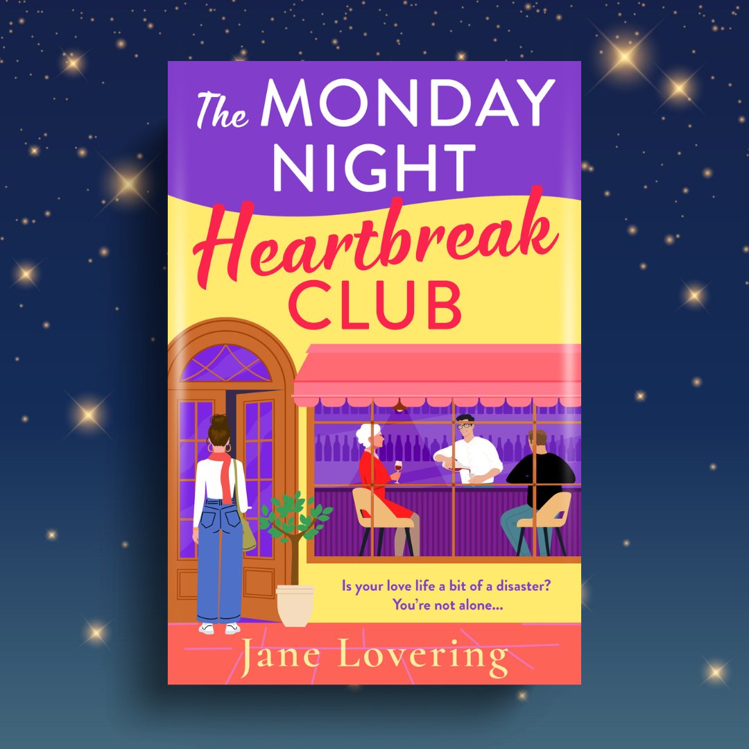 Happy Publication Day to @JaneLovering! 🎉

Get ready to meet a cast of lovable misfits in this heartwarming story of heartbreak, friendship, and second chances in #TheMondayNightHeartbreakClub 🍷💜

Grab your copy now: mybook.to/MondayNightHea…