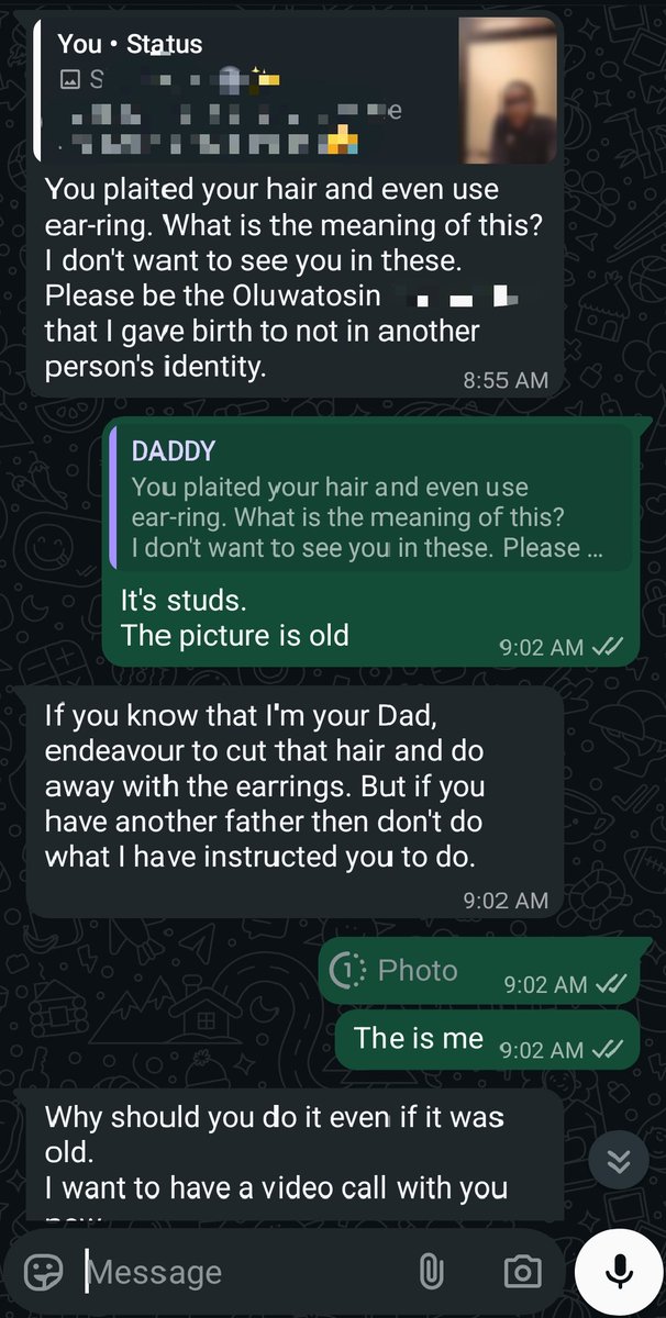 mofopefoluwa_'s tweet photo. I braided my hair in school and... 😂😂 https://t.co/JPqFVhKxq7