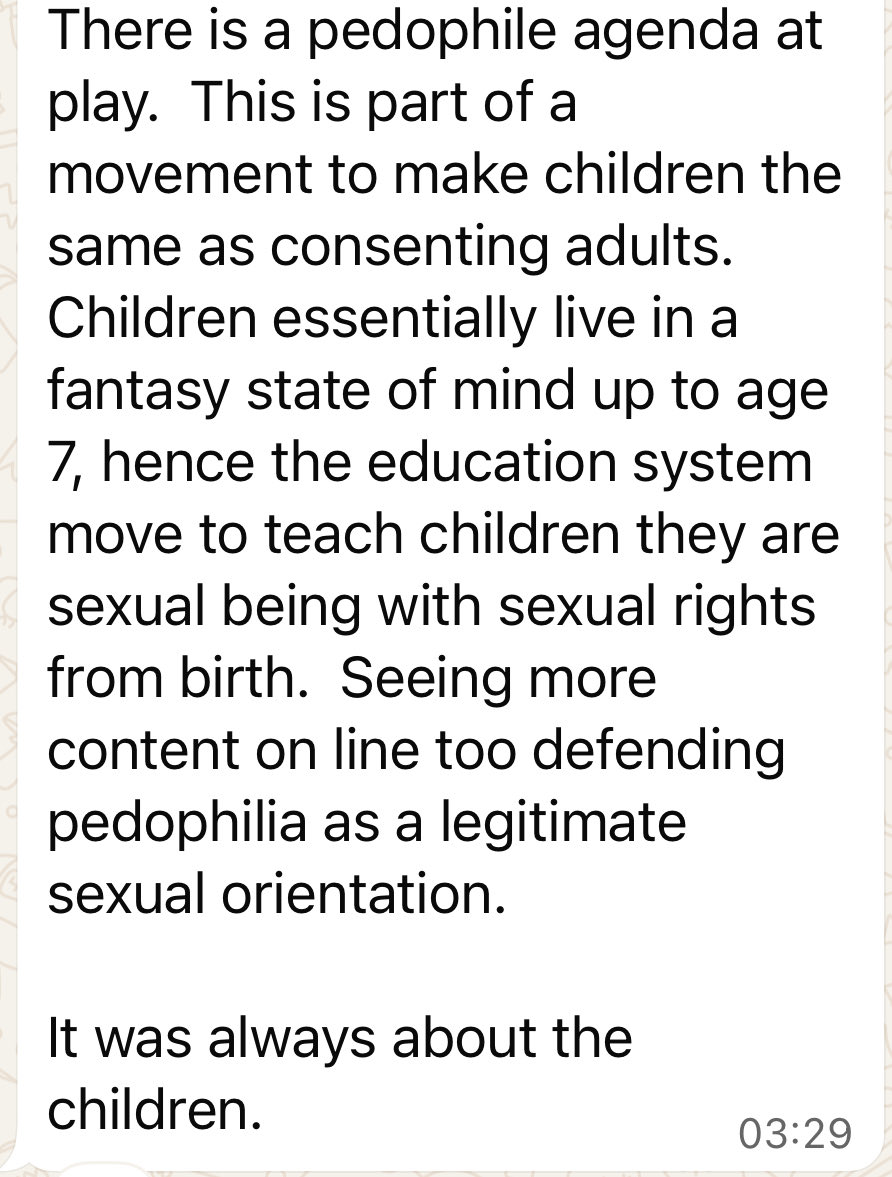 Jklunden's tweet image. From a parent group: