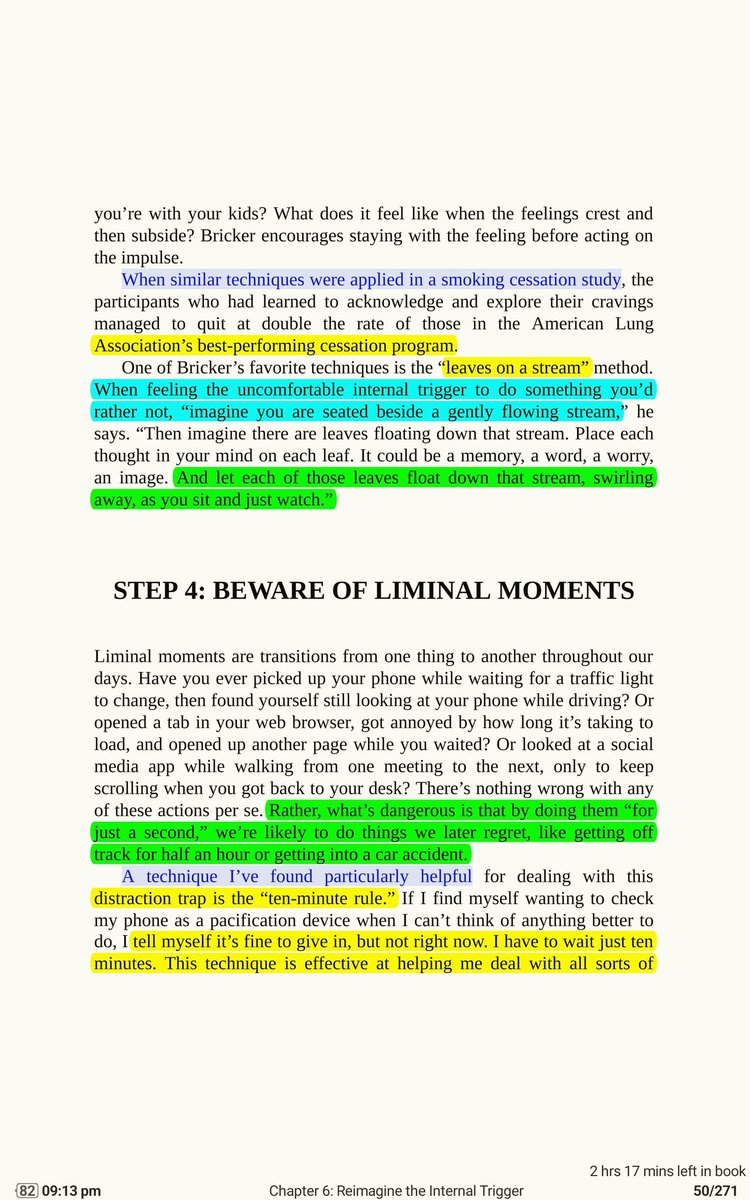 upscpathfinder's tweet image. A Book reading Habit daily for 25 minutes ✅
Today&apos;s lessons: 
The internal triggers are the brain child of distraction. 

Write them ✍️ 
Know them 🧠 
Acknowledge them 😁 
And find a solution to get rid of it 😞 
Apply 10 minutes Rules ⏰ 

#UPSC
#books