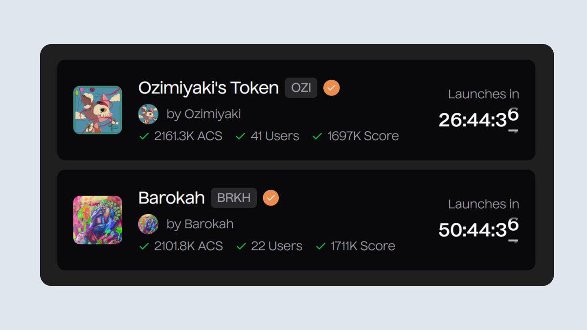 galangferm's tweet image. Two creator on @AccessProtocol will be launch their creators tokens!

$OZI by @ozimiyaki 
$BRKH by @barokahdimlmhr 

They&apos;ve selected by proof of audience, which is they are ready to launch.

Stake ur ACS for subscribe and get 10% airdrop of them.

Get ready.