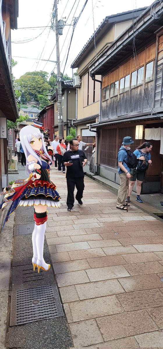 momoka_wing283's tweet image. 茶屋街のアイドルの皆さん
#デレステAR