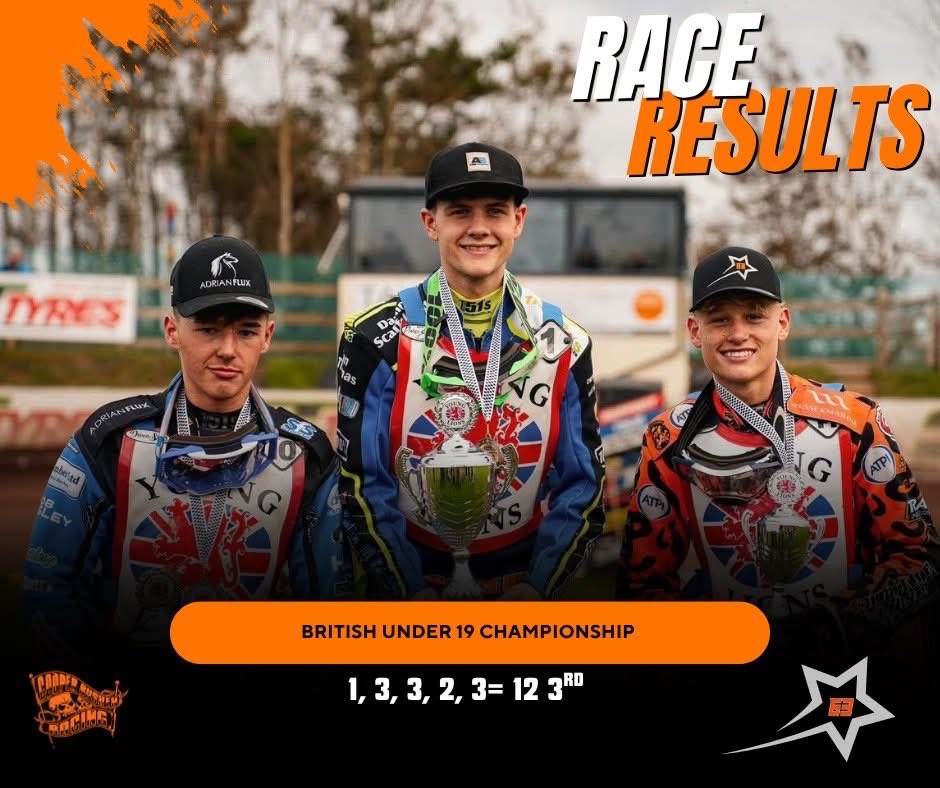 what a meeting 🤯words can't explain how happy I am to be standing on the podium in my first year of the under 19s British champs. THANKYOU to everyone for your support 👊🏁
