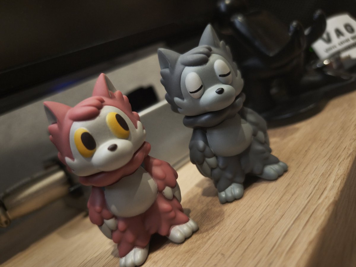 たまたまお話した方とフィギュア交換していただいた！
めちゃいい色！