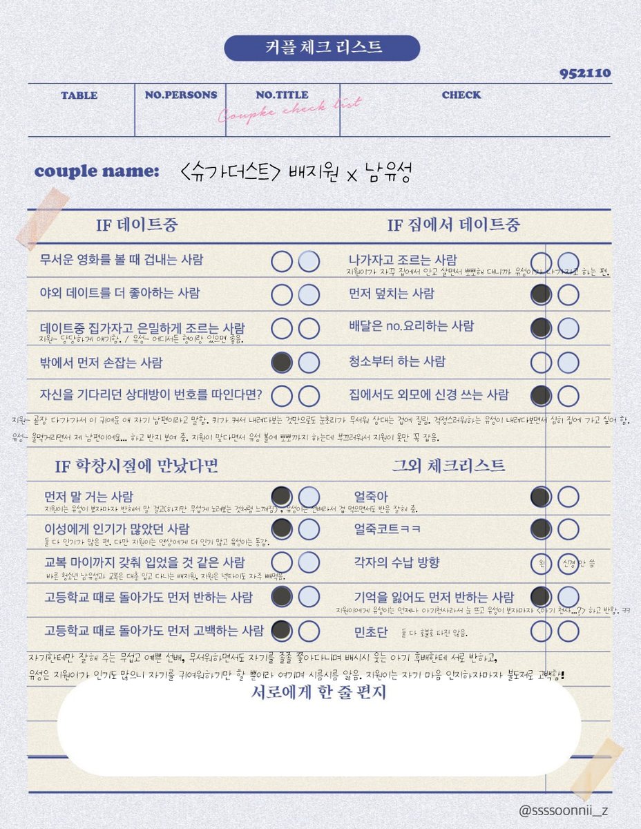 imChagyeon's tweet photo. [슈가더스트]  
배지원×남유성 체크리스트🍭

양심리스 7살 차이 이웃집형 배지원의 순둥한 내 아기 남유성 살살 녹여 먹는 이야기 ^//^❤️ https://t.co/6mSpsthGSc