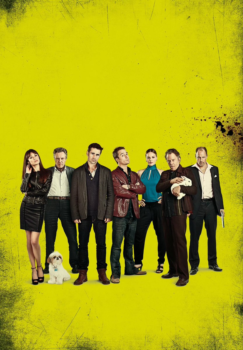 OrXaNcHiK's tweet image. 13 years ago today “Seven Psychopaths” was released. 

#SevenPsychopaths #MartinMcDonagh #ColinFarrell #SamRockwell #WoodyHarrelson #ChristopherWalken #AbbieCornish
